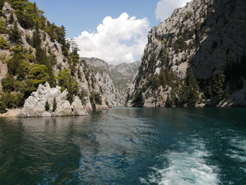 City of Side: Green Canyon Boat Tour With Lunch and Drinks - Fishing Opportunity