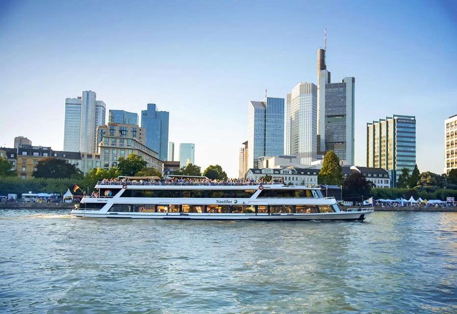 Frankfurt: River Main Sightseeing Cruise With Commentary - Departure Schedule and Duration