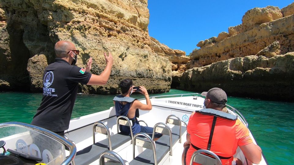 From Armacao De Pera: Benagil Caves and Beaches Boat Tour - Departure and Duration