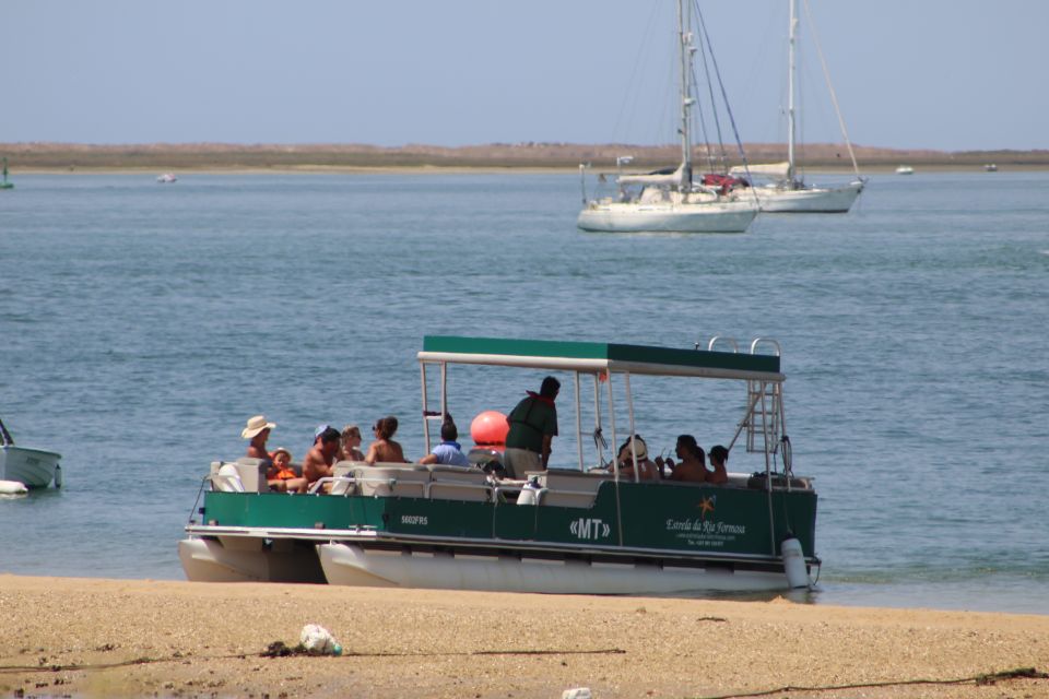 From Faro: 4 Stops, 3 Islands in Ria Formosa Catamaran Tour - Ilha Do Farol Excursion