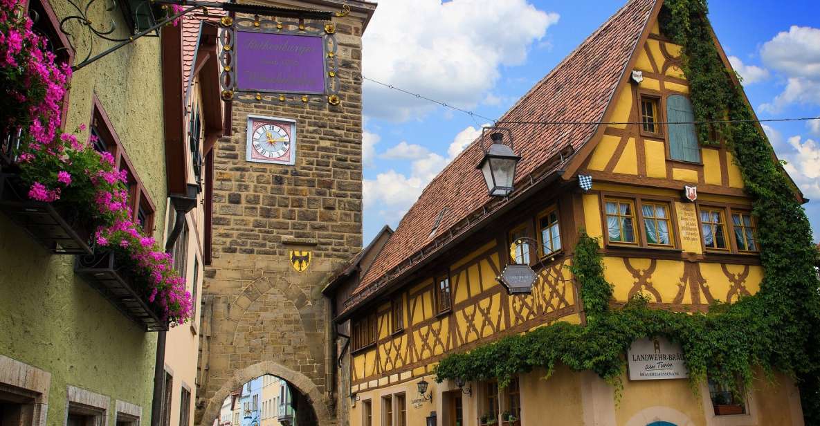 From Munich: Private Guided Tour to Rothenburg Ob Der Tauber - Exploring the Romantic Road