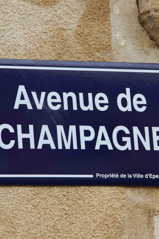 From Reims/Epernay: UNESCO Sites & Champagne Private Tour - Avenue De Champagne in Epernay