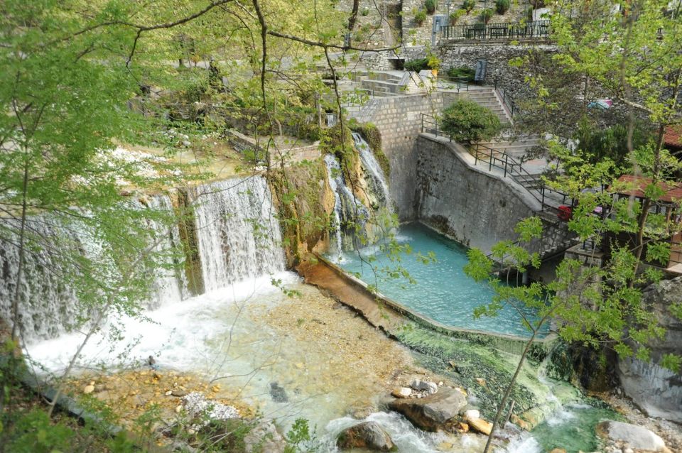 From Thessaloniki: Pozar Thermal Springs and Edessa - Explore the Countryside and Culture