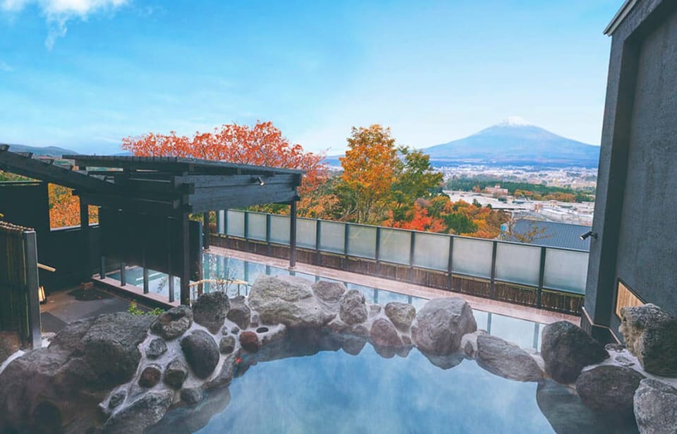 From Tokyo Mount Fuji, Oshino Hakkai, Hot Springs 1-Day Tour - Onsen Experience