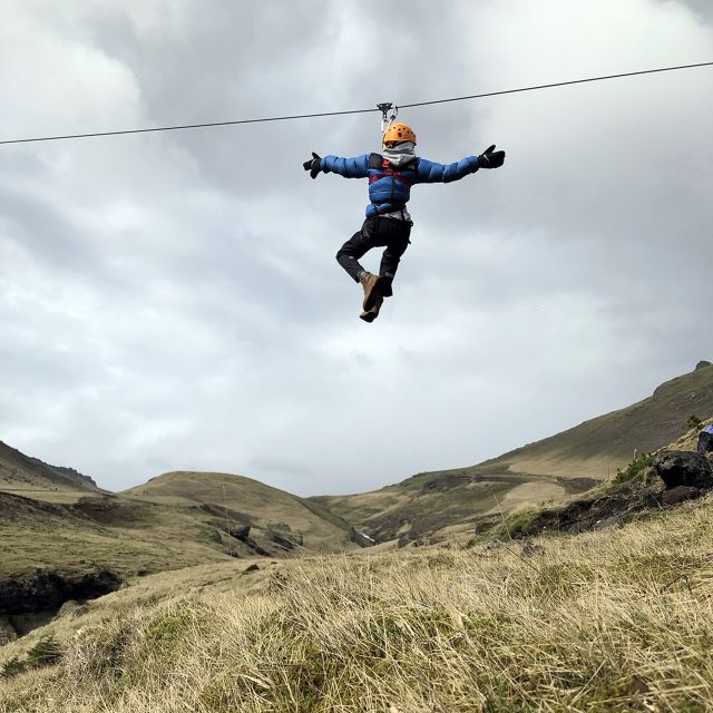 From Vík: Zipline and Hiking Adventure Tour - Meeting Point and Directions