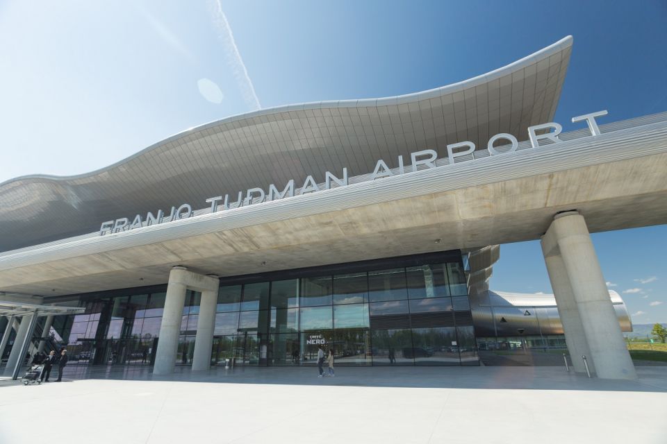 From Zadar: Zagreb & Franjo Tudman Airport Private Transfer - Included Services