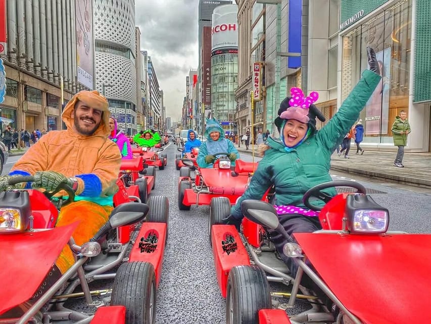 Go Kart Tokyo Uptown Tour Review - Meeting and Pickup