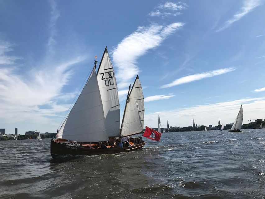 Hamburg: Alster River Cruise on a 2-Masted Sailboat - Sailing the Alster River