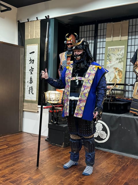 High-Class Samurai and Armor Experience Review - Booking Details