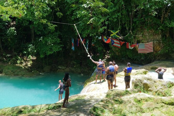 Horseback Ride, Bamboo Rafting and Bluehole/Secret Falls Tour From Montego Bay - Bamboo Rafting Adventure