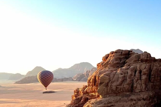 Hot Air Balloon Flight at Wadi Rum - Jeep Tour and Exploration