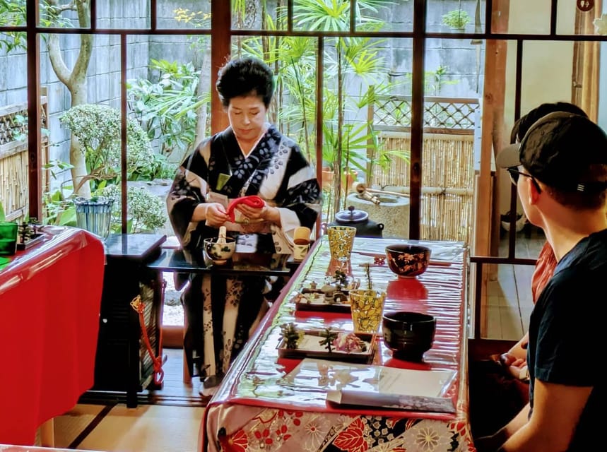 Kyoto: Table-Style Tea Ceremony at a Machiya in Kyoto - Calligraphy Experience