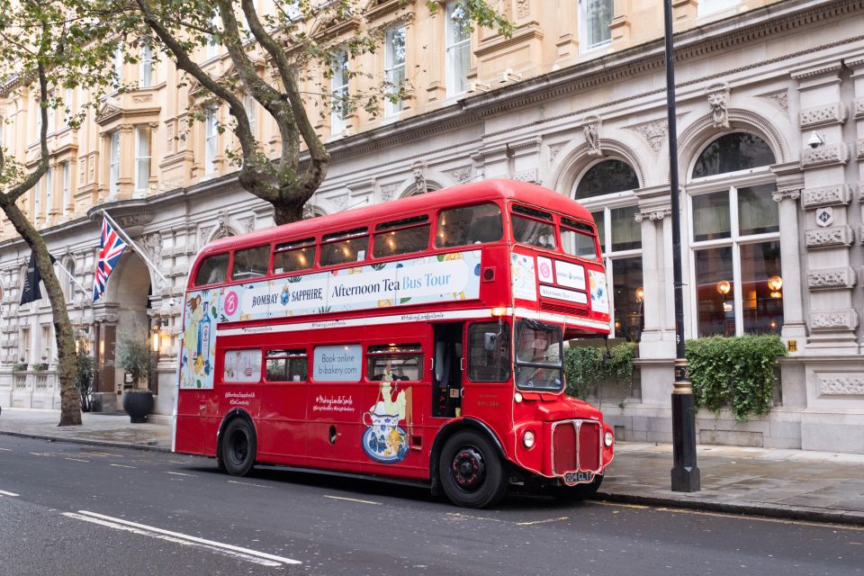 London: Gin and Afternoon Tea Bus Tour With Audio Guide - What to Expect