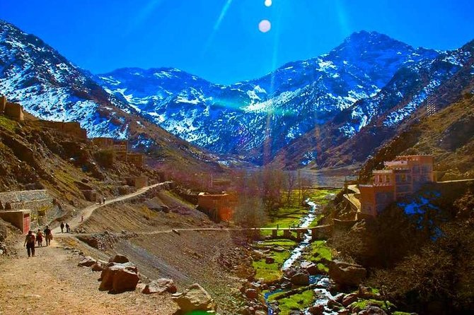 Marrakech High Atlas Mountains 3 Valleys Waterfalls & Camel Ride - Pickup and Drop-off Details