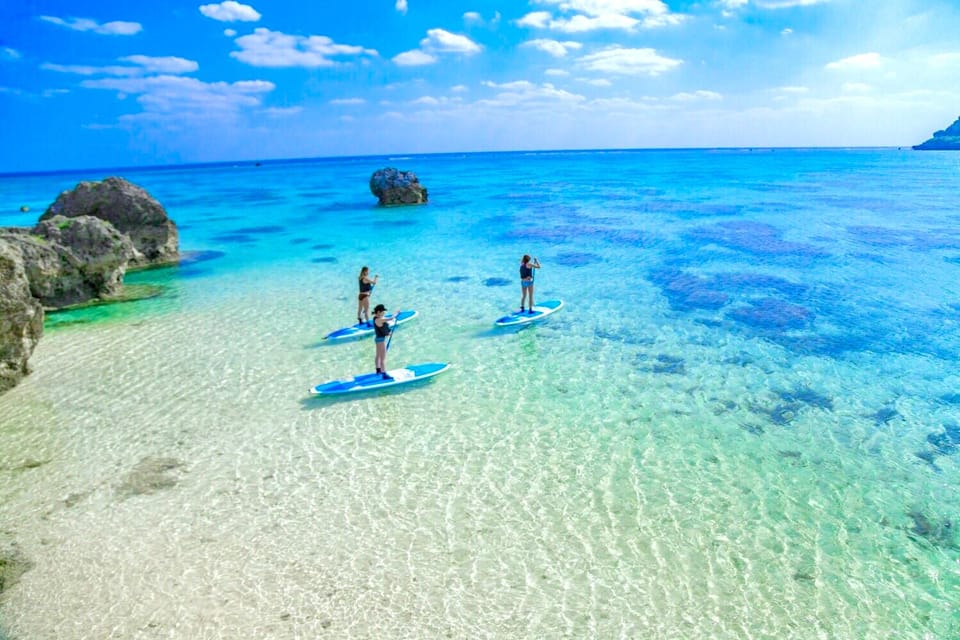 Miyako Island: SUP or Canoe at Stunning Blue Beach - Meeting Point and Pickup