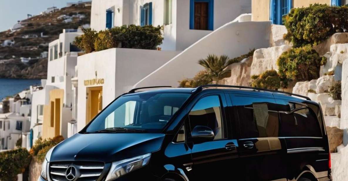 Mykonos Disposal Service: Full Day Private Driver- Minivan - Communication and Support