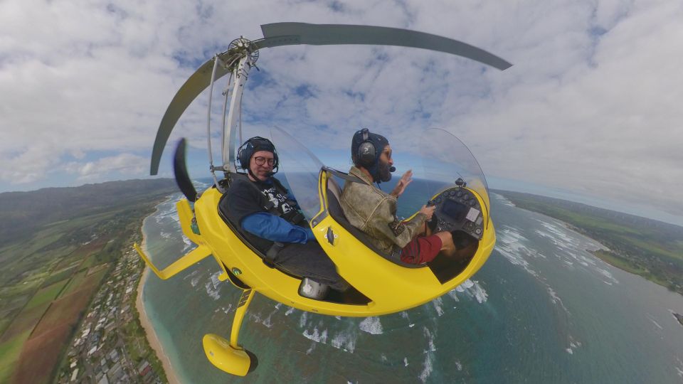 Oahu: Gyroplane Flight Over North Shore of Oahu Hawaii - Included Amenities