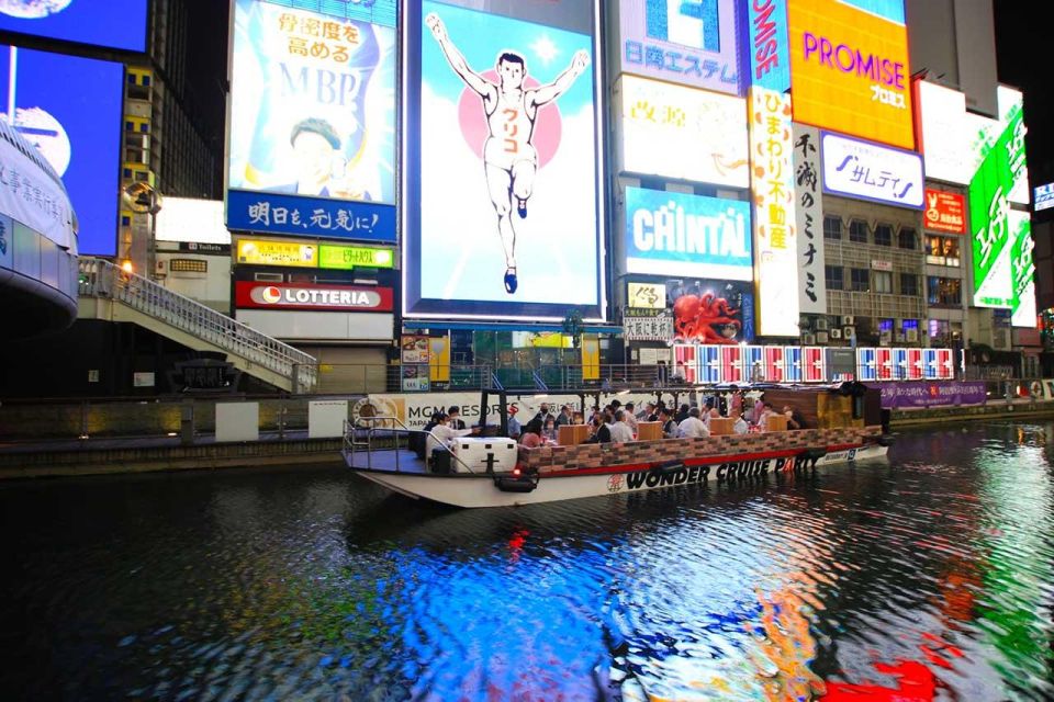 Osaka: Dotonbori District Sightseeing Cruise & Beer Discount - Recap