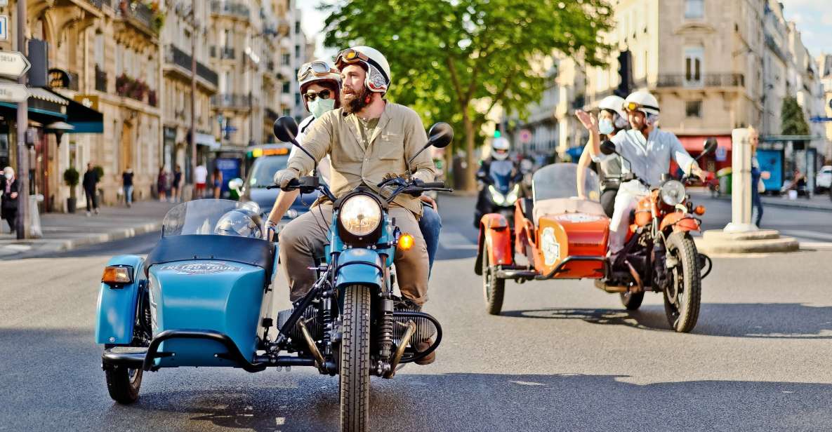 Paris Vintage Sidecar Premium & Private Half-Day Tour - Explore Iconic Landmarks