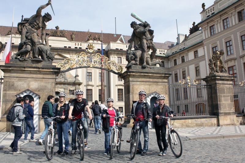 Prague: Highlights Small-Group Bike Tour With Private Option - Language Options