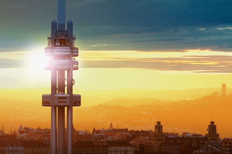 Prague: ŽIžKov Television Tower E-Ticket With Audio Guide - Panoramic City Views