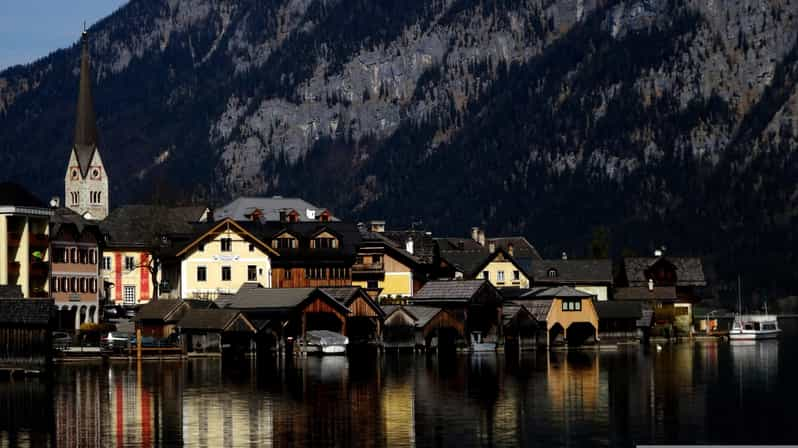 Private Day Trip From Salzburg to St. Gilgen & Hallstatt - Scenic Panorama of Lake, Mountain, and Houses