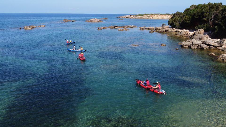 Private Sea Kayak Over Sunk City of Ancient Feia - Exploring Ancient Feia