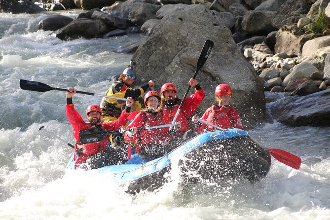 Rafting Power in the Noce Stream in Ossana - Group Size and Transportation