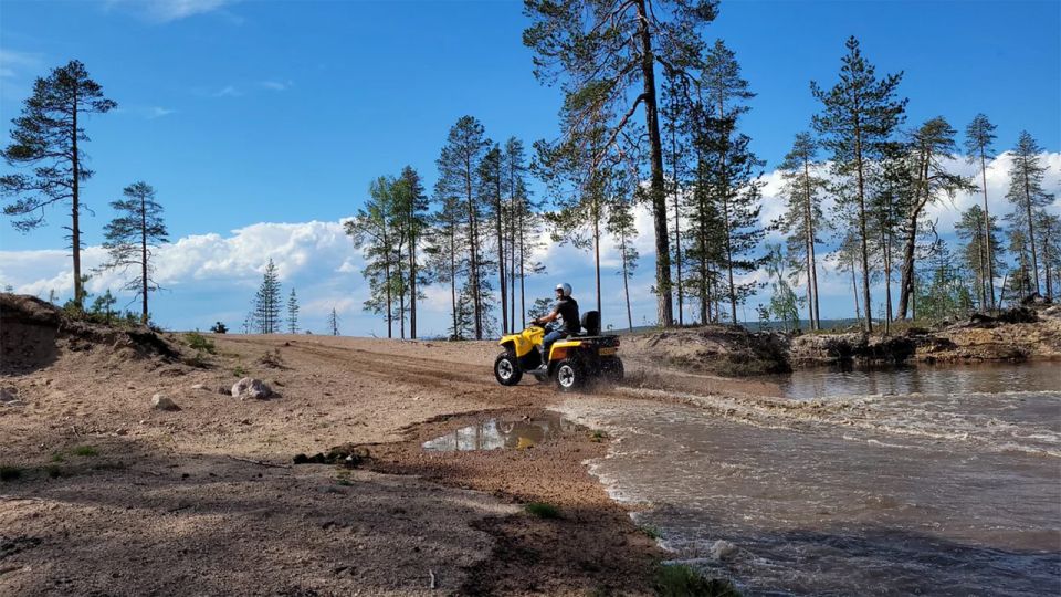 Rovaniemi: Midnight Sun, ATV Ride During The Golden Hour - Pickup and Drop-off Services