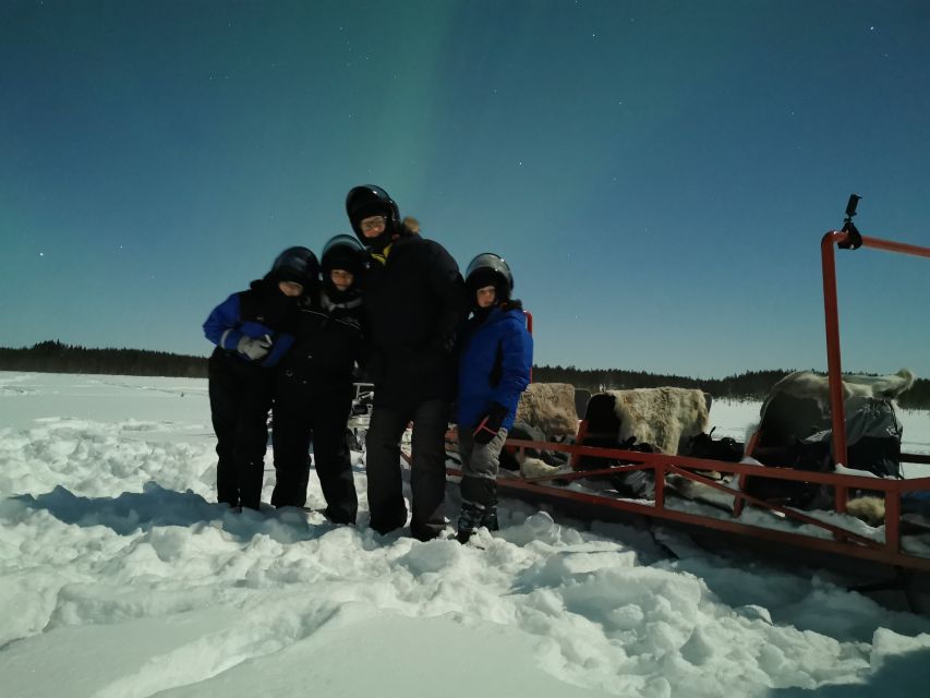 Rovaniemi: Northern Lights Sledge Ride - Getting to the Starting Point