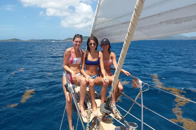 Sail/Snorkel Adventure From Sapphire Marina,Stt NO Crowds~ 6 GUEST MAX - Snorkeling Equipment Provided