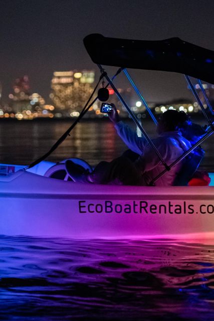 San Diego: Night Date Glow Pedal Boat With Downtown Views - 360 Degrees of Illumination