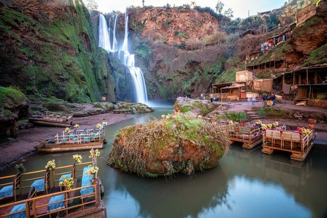 Small Group Ouzoud Waterfall Guided Tour Boat Ride From Marrakech - Highlights of the Tour