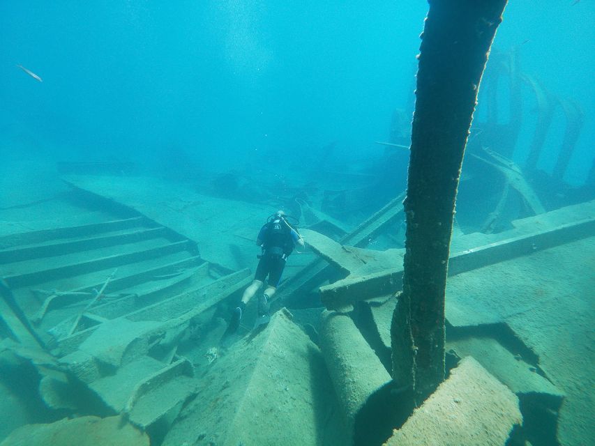 South Crete: Byron Shipwreck Dive With an Instructor - Roundtrip Hotel Transfer