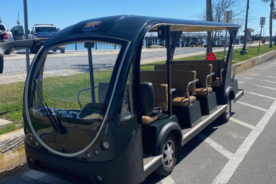 St. Augustine: Waterfront and Downtown Golf Cart Tour - Booking and Cancellation Policy