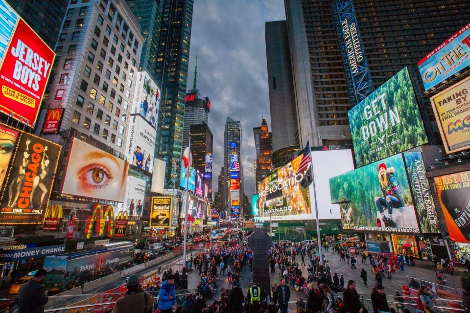 Times Square In-App Audio Tour - Pricing and Booking Information