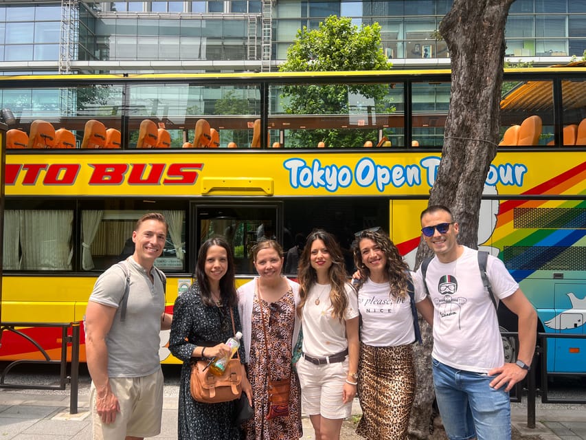 Tokyo: 60MIN Panoramic Open Top Bus Tour With Audio Guide - Meeting Point and Duration