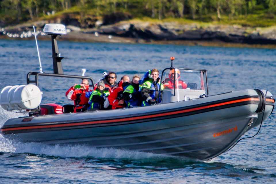 Tromsø: Private RIB Speedboat Tour of Hella - Exhilarating Crossing of Ry Current