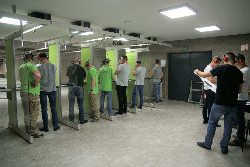 Warsaw: Indoor Shooting Range Experience - Instructors and Safety Training