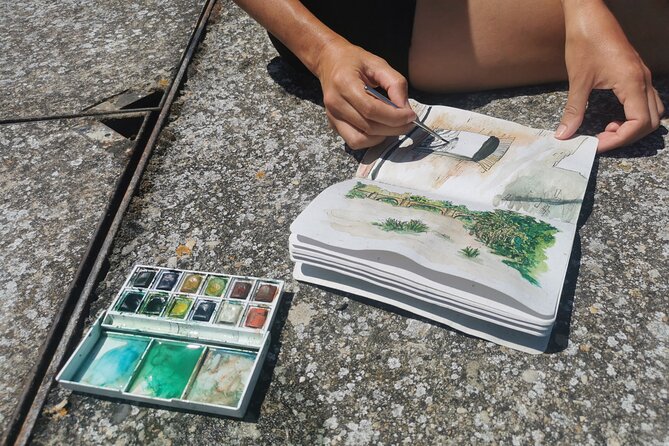 Workshop to Learn Drawing and Watercolor in Charming Places - Memorable Creative Experience