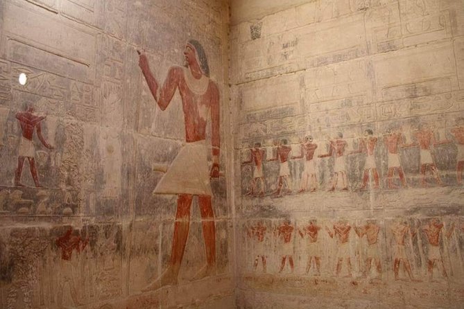 All Saqqara Treasures (Pyramids and Tombs) and the Underground Serapeum - Logistical Details and Inclusions