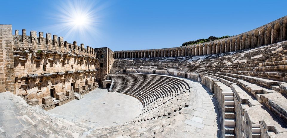 Ancient City Perge, Temple Of Apollo & Aspendos Theatre Tour - Kursunlu Waterfalls Experience