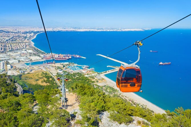 Antalya City Tour Full-Day Boat Tour Cable Car and Waterfall Peerless&Excellent - Tunektepe Cable Car Journey