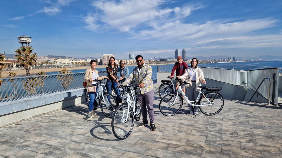 Barcelona Photo Highlights 4h Small Group Ebike Tour - Refreshment Stops on Route