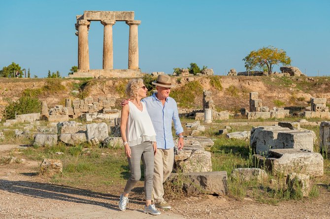 BEST 4-Day CLASSICAL GREECE: Corinth Epidaurus Delphi Meteora - Daily Itinerary and Distances