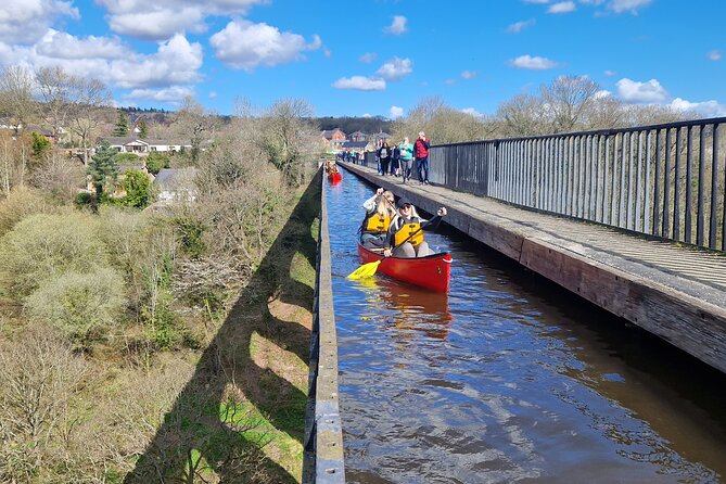 Canoe Trip Over the Pontcysyllte Aqueduct - Experiencing the Aqueduct Crossing