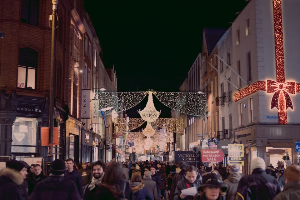 Discovering Dublin on Christmas Walking Tour - Historic Docks and Decorations