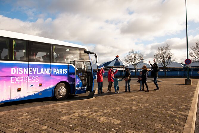 Disneyland® Paris Express Shuttle With Admission Ticket From Central Paris - Maximum Travelers per Tour