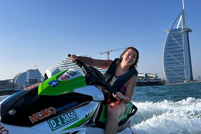 Dubai: 30 Mins Jet Ski Trip to Burj Al Arab With Free Ice Cream - Suitability and Skill Level