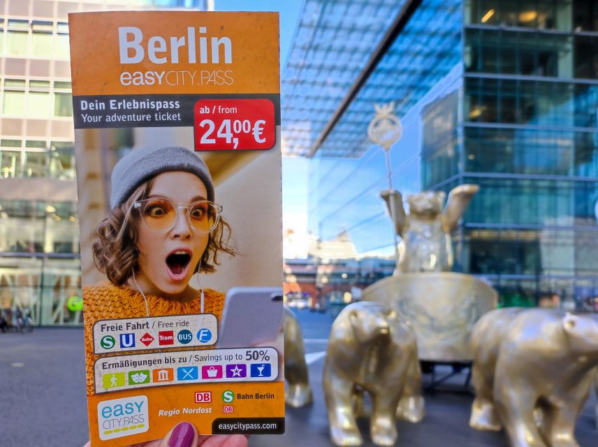 EasyCityPass Berlin: Zone AB Public Transport and Discounts - Discount Partner Changes